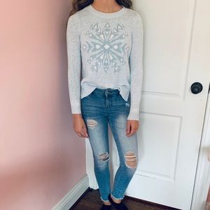 A&F Kids Snowflake Sweater